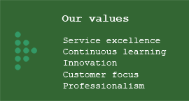 Our values